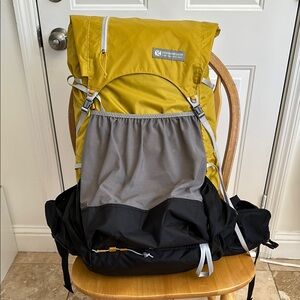 Gossamer Gear Gorilla 50 Backpack in Yellow